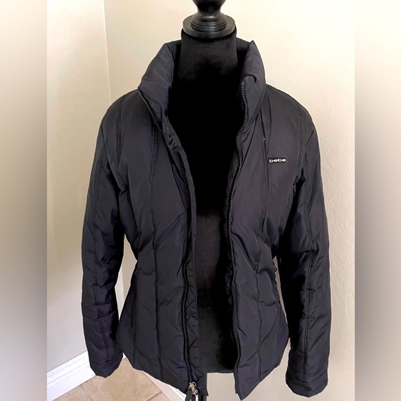 bebe Women’s Down Filled Puffer Jacket - Picture 2 of 10